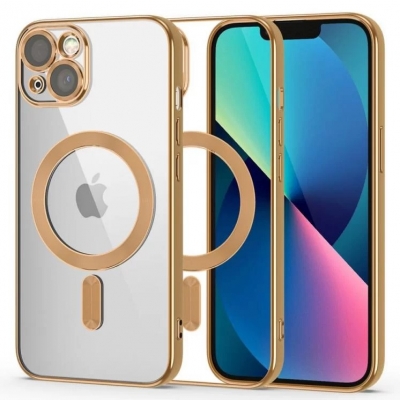 Husa MagSafe Apple iPhone 15 Plus Rose Gold