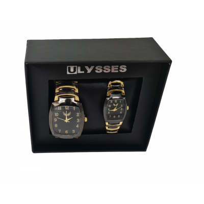 Set Ceasuri Ulysses Negru Auriu 2
