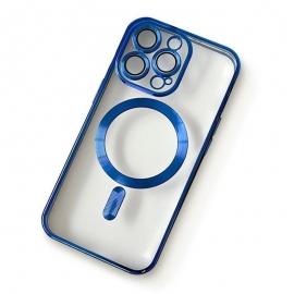 Husa MagSafe Apple iPhone 15 Pro Albastru