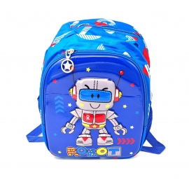 Ghiozdan Albastru Robot
