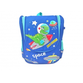 Ghiozdan Copii Albastru Space
