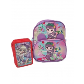 Set Ghiozdan Violet + Penar