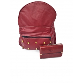 Set Rucsac Visiniu Cu Detalii + porofel