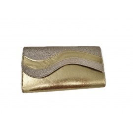 Geanta Plic Auriu Design Spirala