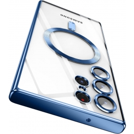 Husa MagSafe Samsung S23 Ultra Albastru